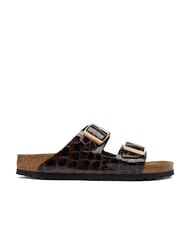 BIRKENSTOCK ARIZONA EMBOSS sandales en cuir animalnoir - Chaussures Femme - 2