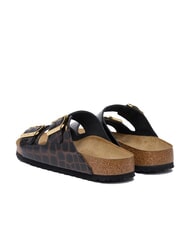 BIRKENSTOCK ARIZONA EMBOSS sandales en cuir animalnoir - Chaussures Femme - 3