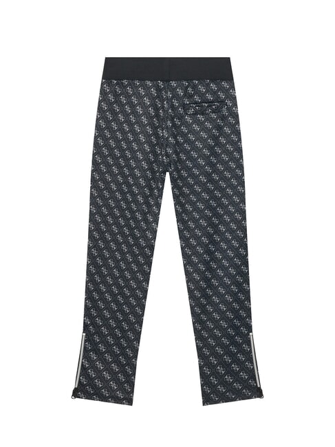 KIDS ACTIVE Pantalon de surv&ecirc;tement 4g aop noir de jais - Pantalons pour enfants