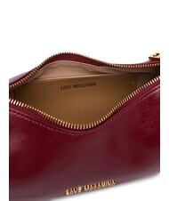 LOVE MOSCHINO SMART DAILY Sac bandouli&egrave;re, avec bandouli&egrave;re vin - Sacs pour Femme - 4
