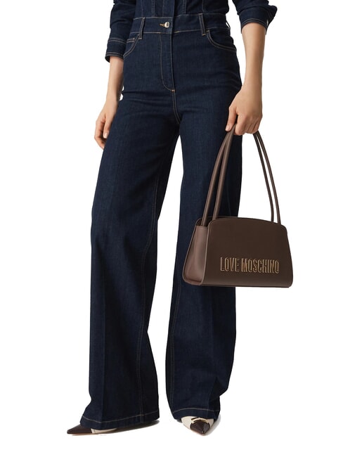 BOLD LOVE sac bandouli&egrave;re brun - Sacs pour Femme