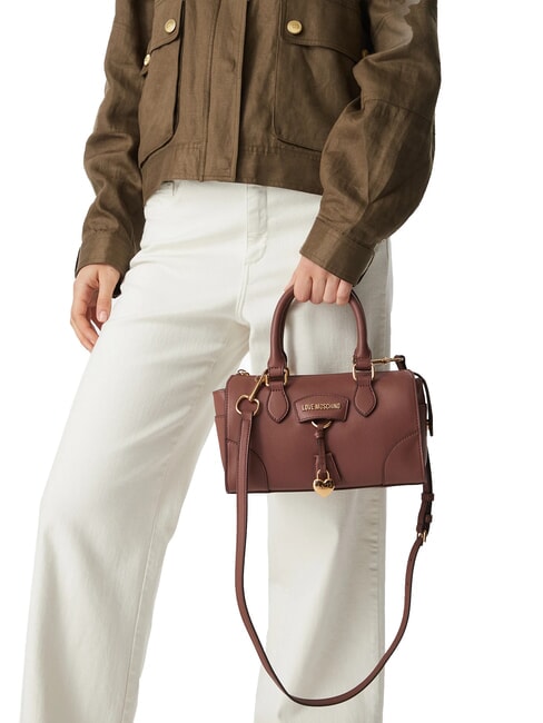 CHARMY Sac &agrave; main avec bandouli&egrave;re chameau2 - Sacs pour Femme