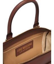 LOVE MOSCHINO CHARMY Sac &agrave; main avec bandouli&egrave;re chameau2 - Sacs pour Femme - 5