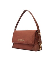 LOVE MOSCHINO SIGNATURE ZIP Sac bandouli&egrave;re ajustable chameau2 - Sacs pour Femme - 3