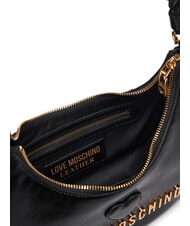 LOVE MOSCHINO TWIRL Sac bandouli&egrave;re, avec bandouli&egrave;re Noir - Sacs pour Femme - 5