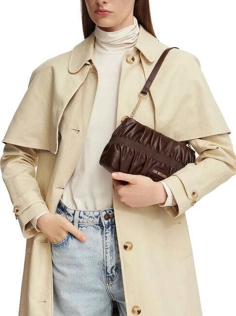 SMART DAILY sac bandouli&egrave;re brun - Sacs pour Femme