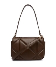 LOVE MOSCHINO EMBOSSED QUILTED Sac bandouli&egrave;re, avec bandouli&egrave;re brun - Sacs pour Femme - 3