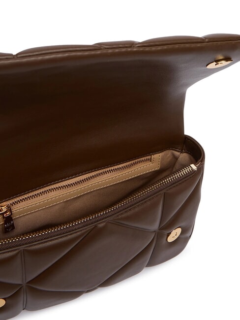 EMBOSSED QUILTED Sac bandouli&egrave;re, avec bandouli&egrave;re brun - Sacs pour Femme