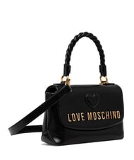 LOVE MOSCHINO TWIRL Sac &agrave; main avec bandouli&egrave;re Noir - Sacs pour Femme - 2