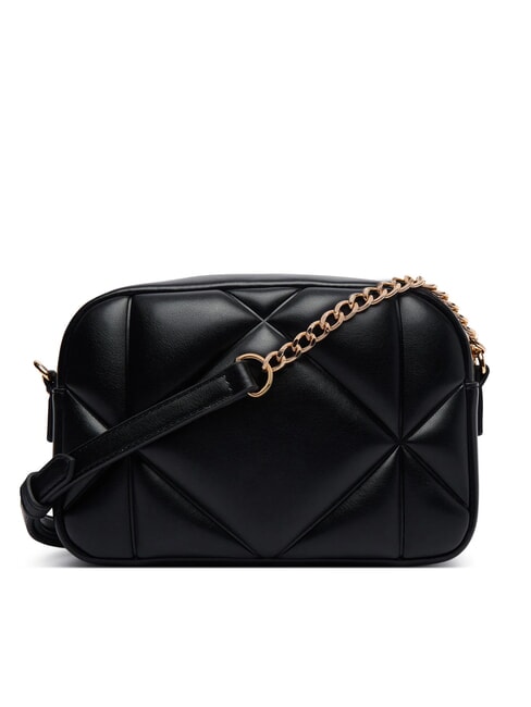 EMBOSSED QUILTED Mini sac &agrave; bandouli&egrave;re matelass&eacute; Noir - Sacs pour Femme