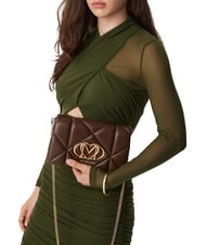 LOVE MOSCHINO SMART DAILY sac bandouli&egrave;re brun - Sacs pour Femme - 2
