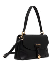 LOVE MOSCHINO CHARMY Sac &agrave; main avec bandouli&egrave;re Noir - Sacs pour Femme - 2