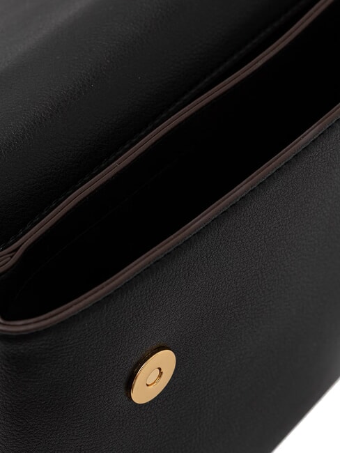 CHARMY Sac &agrave; main avec bandouli&egrave;re Noir - Sacs pour Femme