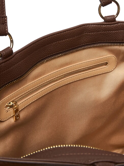 JEWEL sac cabas &agrave; bandouli&egrave;re brun - Sacs pour Femme