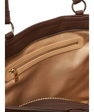 LOVE MOSCHINO JEWEL sac cabas &agrave; bandouli&egrave;re brun - Sacs pour Femme - 5