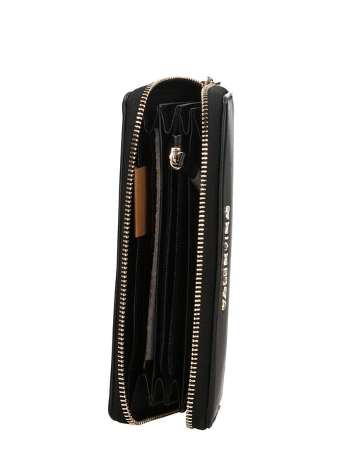 NIVIS RE Portefeuille Zip Around noir - Portefeuilles Femme