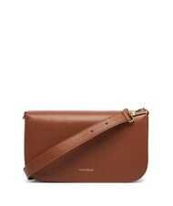 COCCINELLE C-ME sac bandouli&egrave;re Cognac - Sacs pour Femme - 2