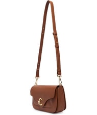 COCCINELLE C-ME sac bandouli&egrave;re Cognac - Sacs pour Femme - 3