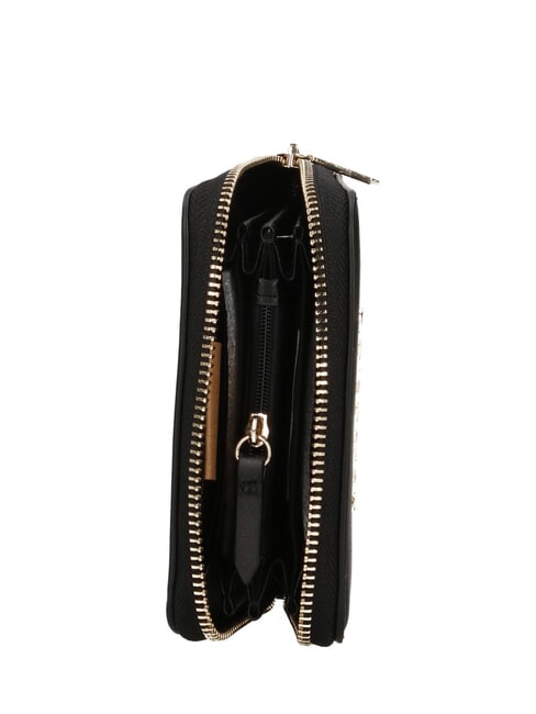NIVIS RE Portefeuille Zip Around noir - Portefeuilles Femme