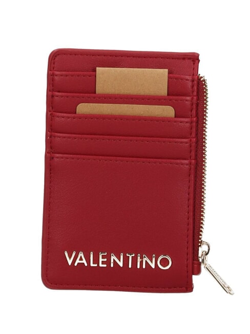 NIVIS RE Porte-cartes / Porte-monnaie cerise - Portefeuilles Femme