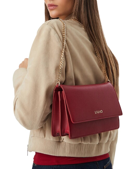 MANHATTAN Bandouli&egrave;re rouge brique - Sacs pour Femme