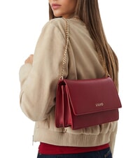 LIUJO MANHATTAN Bandouli&egrave;re rouge brique - Sacs pour Femme - 2