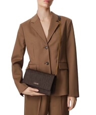 LIUJO MANHATTAN sac bandouli&egrave;re brun fonc&eacute; - Sacs pour Femme - 2