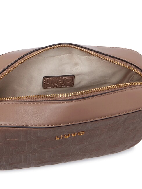 MANHATTAN Mini sac bandouli&egrave;re moka - Sacs pour Femme