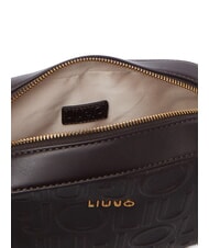 LIUJO MANHATTAN Mini sac bandouli&egrave;re brun fonc&eacute; - Sacs pour Femme - 4