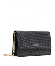 LIUJO MANHATTAN sac bandouli&egrave;re NOIR - Sacs pour Femme - 2