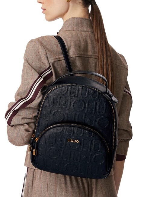 MANHATTAN Sac &agrave; dos NOIR - Sacs pour Femme