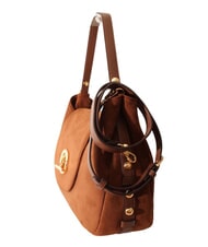 LIUJO GERONA Sac &agrave; main avec bandouli&egrave;re tabac - Sacs pour Femme - 3