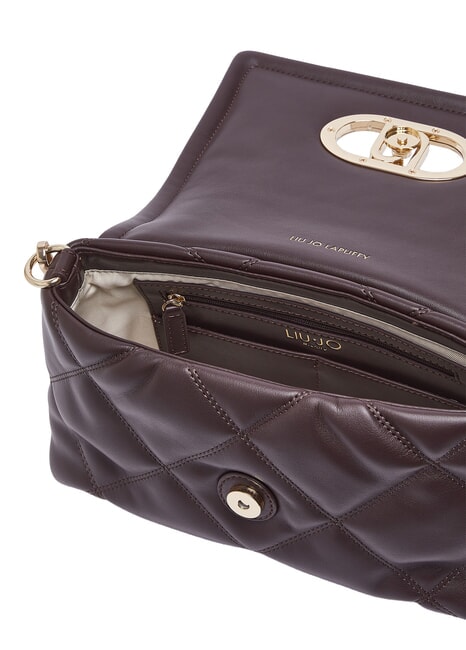 LAPUFFY Sac bandouli&egrave;re, avec bandouli&egrave;re aubergine rouge - Sacs pour Femme