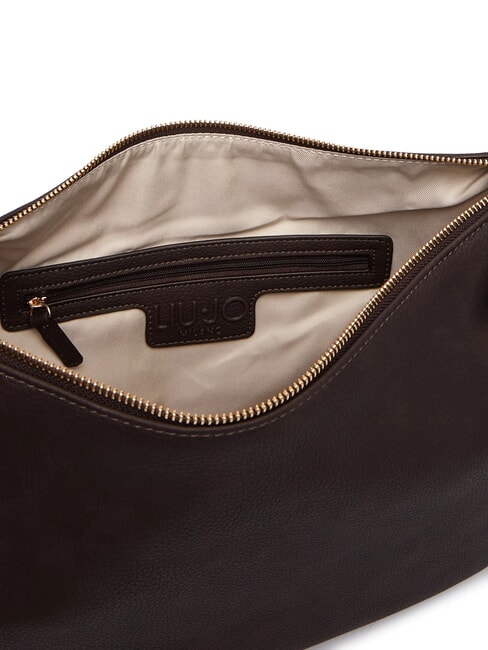 KALISKA Sac bandouli&egrave;re, avec bandouli&egrave;re brun fonc&eacute; - Sacs pour Femme