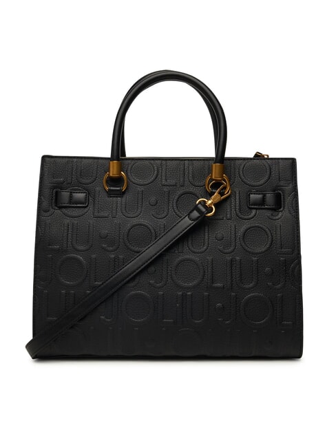 MANHATTAN Sac &agrave; main avec bandouli&egrave;re NOIR - Sacs pour Femme