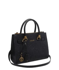 LIUJO MANHATTAN Sac &agrave; main avec bandouli&egrave;re amovible NOIR - Sacs pour Femme - 2
