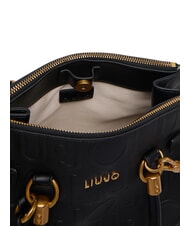 LIUJO MANHATTAN Sac &agrave; main avec bandouli&egrave;re amovible NOIR - Sacs pour Femme - 4