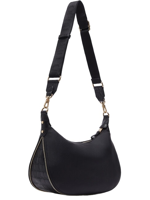 KALISKA Sac bandouli&egrave;re / sac port&eacute; travers NOIR - Sacs pour Femme