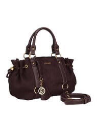 LIUJO GINESA Sac &agrave; main avec bandouli&egrave;re aubergine rouge - Sacs pour Femme - 3