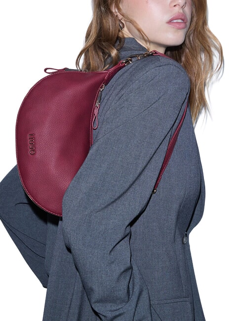 KALISKA Sac bandouli&egrave;re / sac port&eacute; travers bordeaux profond - Sacs pour Femme