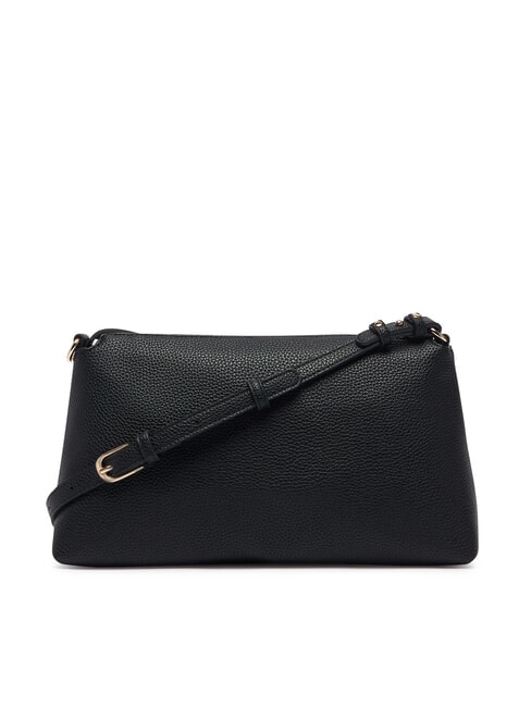 FAIZA sac bandouli&egrave;re noir/laiton dor&eacute; - Sacs pour Femme