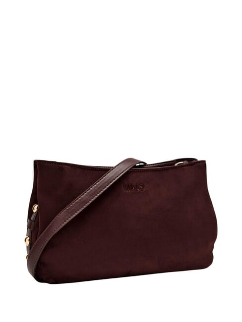 GERONA sac bandouli&egrave;re aubergine rouge - Sacs pour Femme
