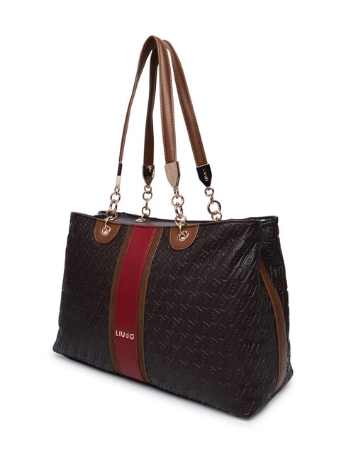 EMATITE sac bandouli&egrave;re brun fonc&eacute; - Sacs pour Femme