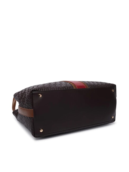 EMATITE sac bandouli&egrave;re brun fonc&eacute; - Sacs pour Femme