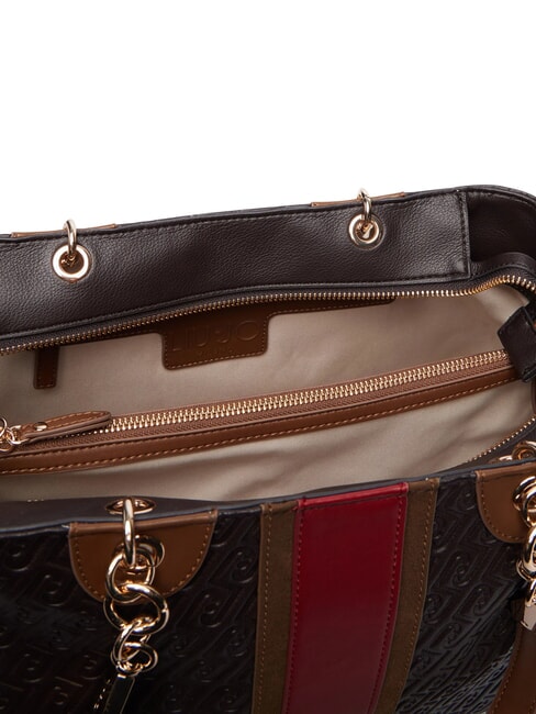 EMATITE sac bandouli&egrave;re brun fonc&eacute; - Sacs pour Femme
