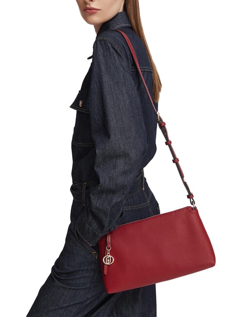 FAIZA sac bandouli&egrave;re rouge brique - Sacs pour Femme