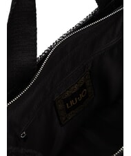 LIUJO ANIMALIER Sac &agrave; main avec bandouli&egrave;re NOIR - Sacs pour Femme - 4