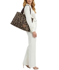 LIUJO ANIMALIER Sac &agrave; main avec bandouli&egrave;re t.moro - Sacs pour Femme - 2