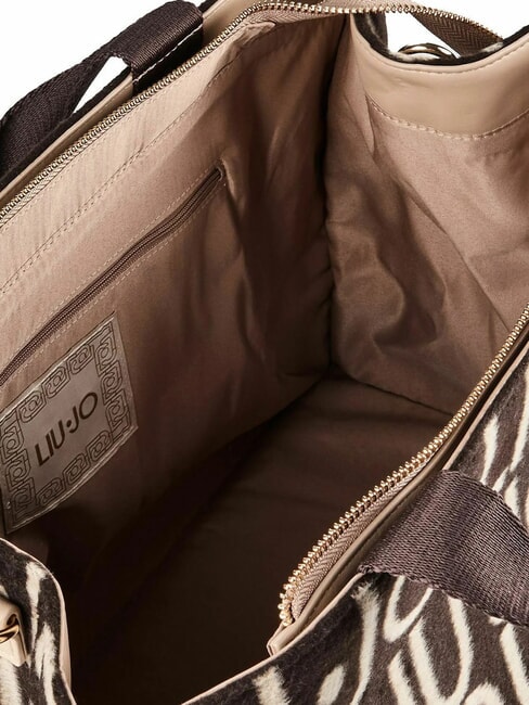 ANIMALIER Sac &agrave; main avec bandouli&egrave;re t.moro - Sacs pour Femme