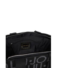 LIUJO ANIMALIER Sac &agrave; main avec bandouli&egrave;re NOIR - Sacs pour Femme - 5